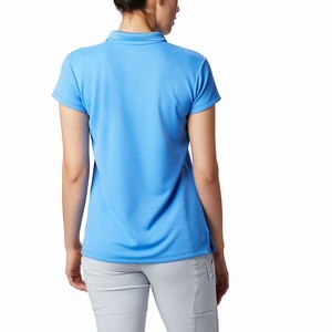 Columbia PFG Innisfree™ Kortärmad Polo Dam Blå (IMCUJ0632)